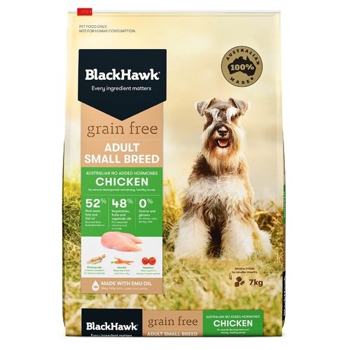 Black Hawk Dog - Adult - Grain Free - Small Breed - Chicken - Dry Food 7kg