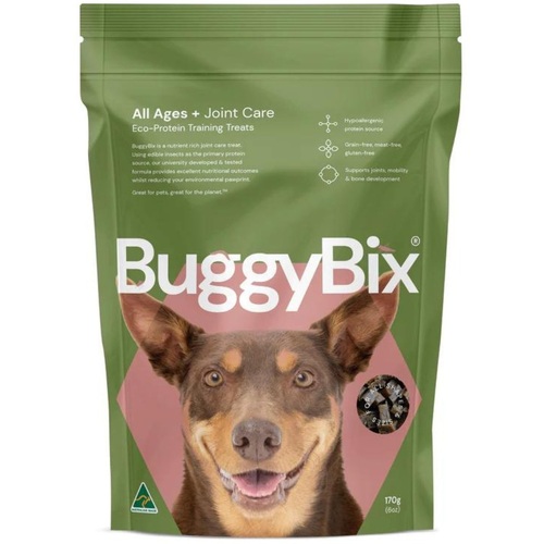 BuggyBix Joint Care - Training treats for Dogs - 170g