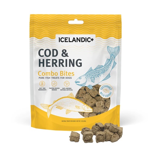 Icelandic+ Cod & Herring Bites for dogs 99gm