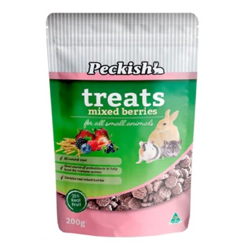 Peckish Treat Small Animal - Mixed Berry 200gm