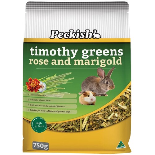 Peckish Timothy Greens - Rose & Marigold 750gm