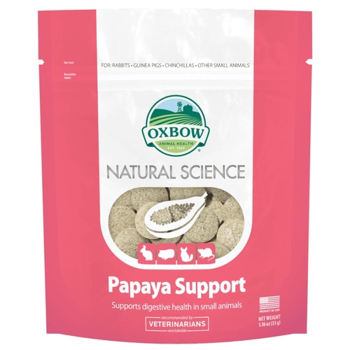 Oxbow Natural Science - Papaya Support 33gm