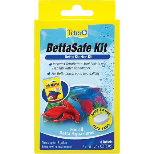 Tetra Bettasafe Starter Kit - Water Conditioner And Food For Fish