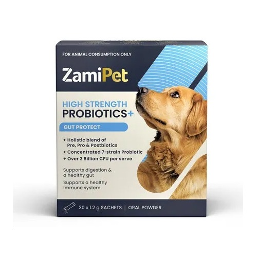 Zamipet Probiotics Gut Protect 30 x 1.2gm Sachets