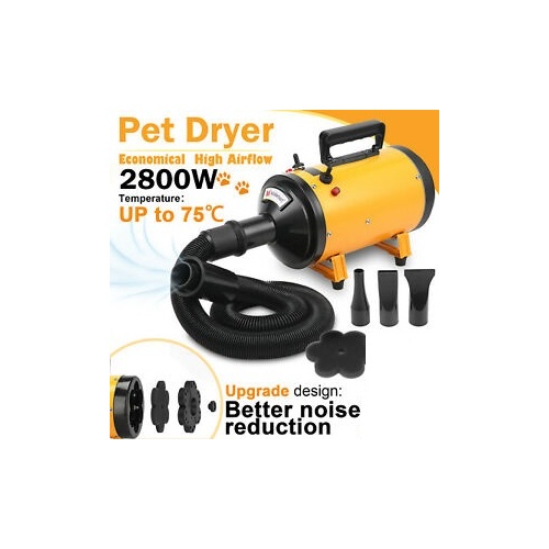 Pet Dog Cat Hair Dryer Grooming Blow Speed Hairdryer Blower Heater Blaster 2800W (out of stock)