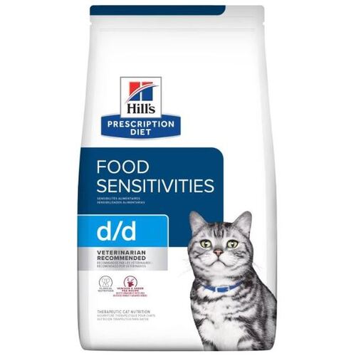 Hill's Prescription Diet d/d Venison & Green Pea Recipe Dry Cat Food 1.59kg