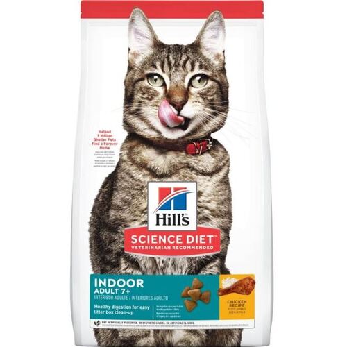 Hill's Science Diet Cat Adult 7+ Indoor Chicken Recipe - Dry Food 3.17kg