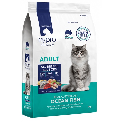 Hypro Premium  - Grainfree - Cat food Ocean Fish 9kg