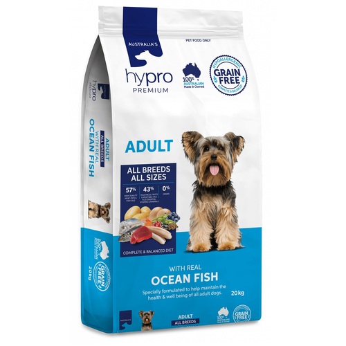 Hypro Premium Dog food  - Grainfree - Ocean Fish 20kg
