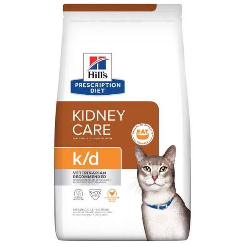 Hill's Prescription Diet k/d with Chicken Dry Cat Food 3.85kg