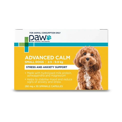 PAW Advanced Calm For Small Dogs 30 Capsules