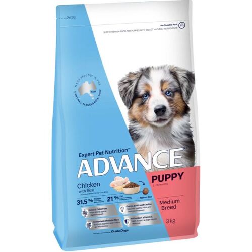 Advance Puppy Medium Breed Chicken with Rice - Dry Food 20kg