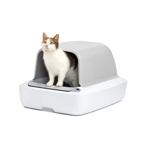 PetSafe ScoopFree Pro Hooded Crystal Self-Cleaning Litter Box System