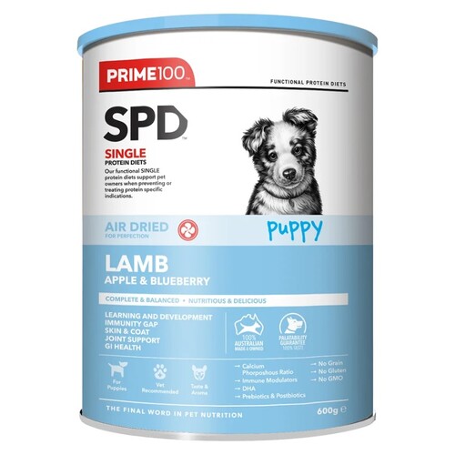 Prime100 SPD - Air Dried - Lamb, Apple & Blueberry - Puppy - Dry dog food - 2.2kg