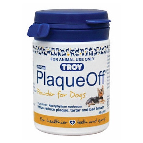 Troy Plaqueoff (powder) for for Dogs 40gm