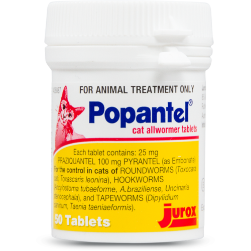 Popantel Cat Allwormer Tablets (out of stock)