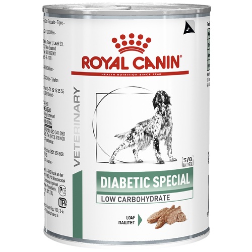 Royal Canin Vet Dog Diabetic 410gm x 12 Cans