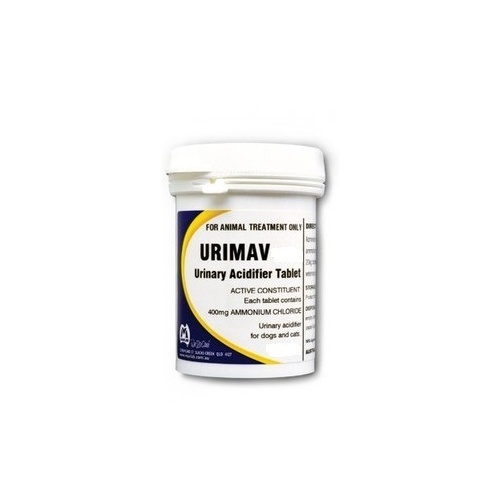 Urimav Urinary Acidifier Tablets 400mg x 100 tablets (out of stock)