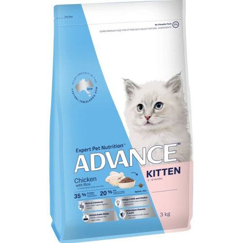 Advance Kitten - Chicken & Rice- Dry food 20kg