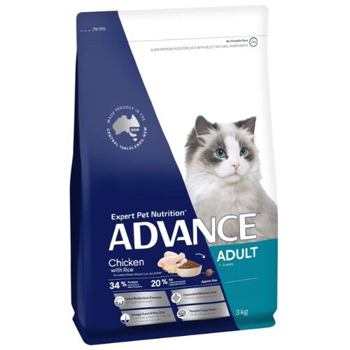 Advance Cat - Adult Chicken with Rice - Dry Food 20kg
