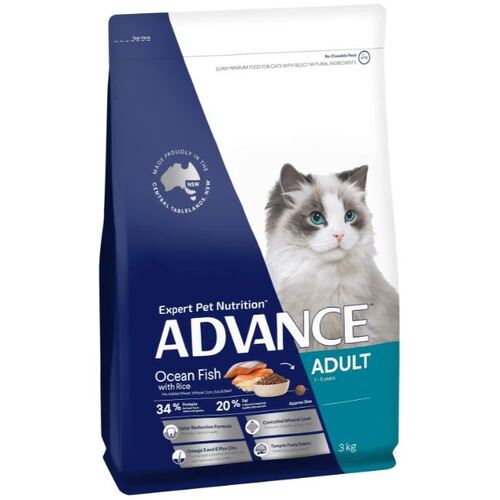 Advance Cat - Adult Ocean Fish with Rice - Dry Food 6kg