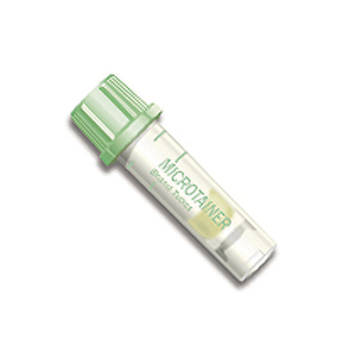 BD Microtainer Pst Lh 0.6ml Green (pack of 50)