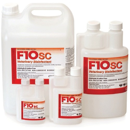 F10Sc Veterinary Disinfectant Range